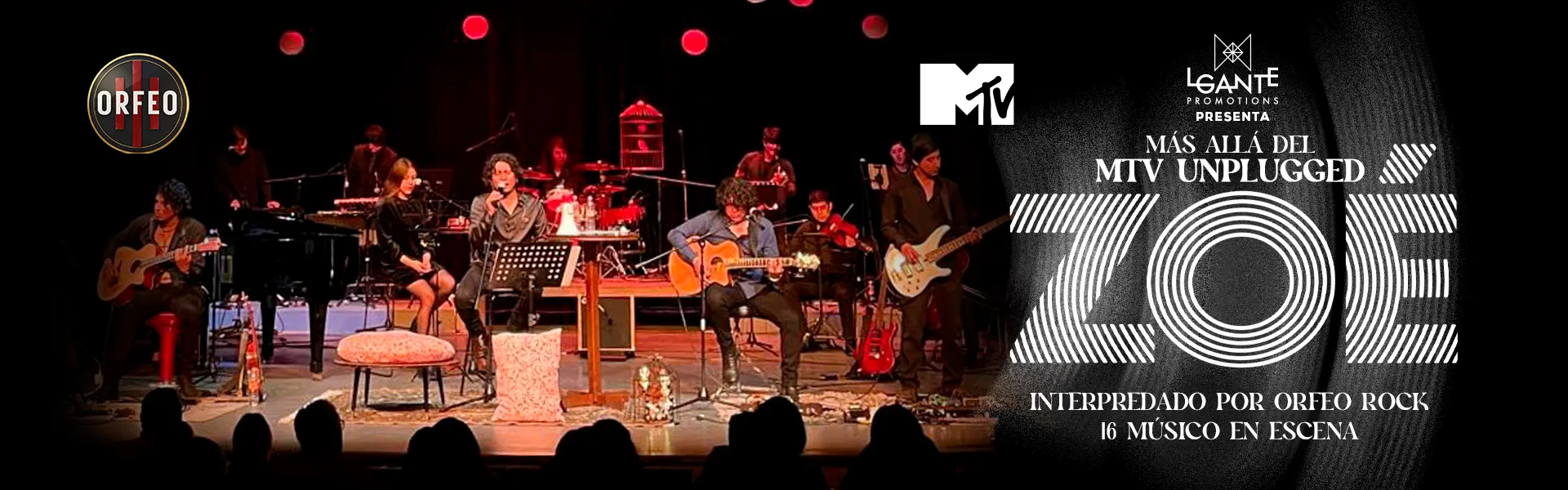 ZOÉ — MÚSICA DE FONDO: MÁS ALLÁ DEL UNPLUGGED